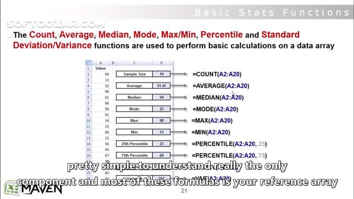 دانلود Udemy - Microsoft Excel - Advanced Excel Formulas & Functions - دانلود آموزش اکسل سطح پیشرفته - سافت گذر