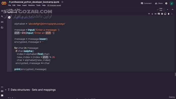 دانلود Professional Python Developer Bootcamp - دانلود آموزش پایتون سطح حرفه ای - سافت گذر