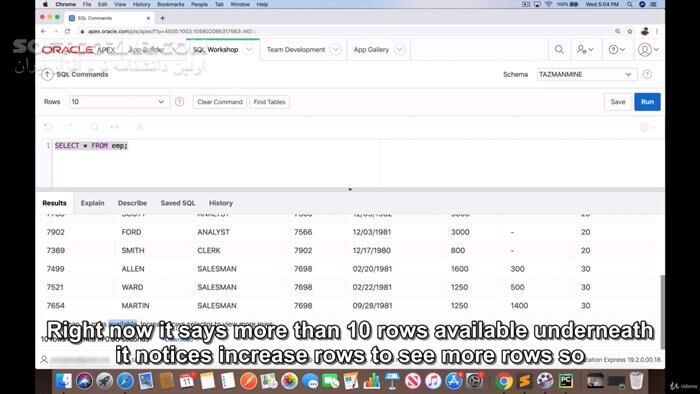 دانلود Udemy – The Complete Oracle SQL Certification Course - دانلود آموزش اوراکل اس کیو ال - سافت گذر