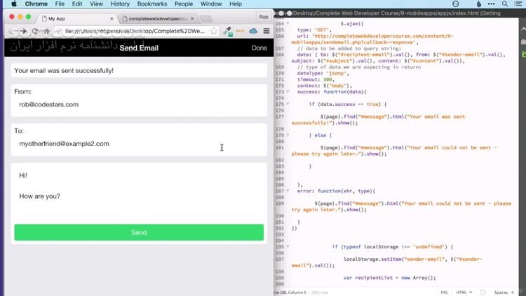 دانلود Udemy - The Complete Web Developer Course 2.0 - دانلود آموزش کامل طراحی سایت - سافت گذر