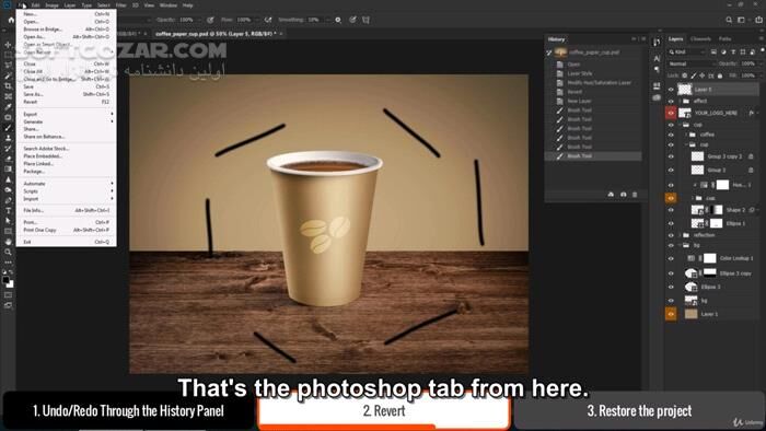 دانلود Udemy - Ultimate Photoshop Training - From Beginner to Pro - دانلود آموزش کامل فتوشاپ - سافت گذر