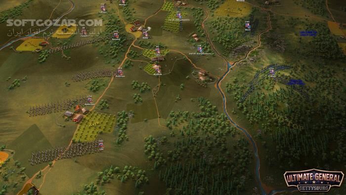 دانلود Ultimate General - Gettysburg - دانلود بازی ژنرال نهایی - نبرد گِتیسبورگ - سافت گذر