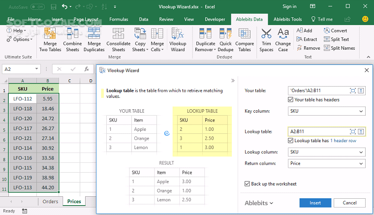 دانلود Ablebits Ultimate Suite for Excel Business Edition 2026.1.3877.2566 - دانلود آلتیمیت سوئیت برای اکسل - سافت گذر
