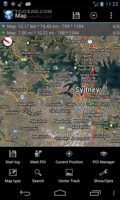 دانلود Ultra GPS Logger 3.196 for Android +9.0 - دانلود ردیاب جی پی اس برای اندروید - سافت گذر