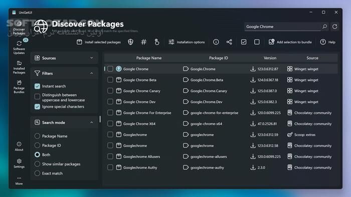 دانلود UniGetUI 3.3.6 - دانلود مدیریت نرم افزارها - سافت گذر