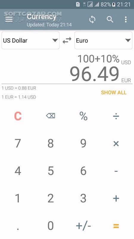 دانلود Unit Converter Calculator Pro 1.35 pro for andoid +2.3 - دانلود مبدل اندروید برای اندروید - سافت گذر