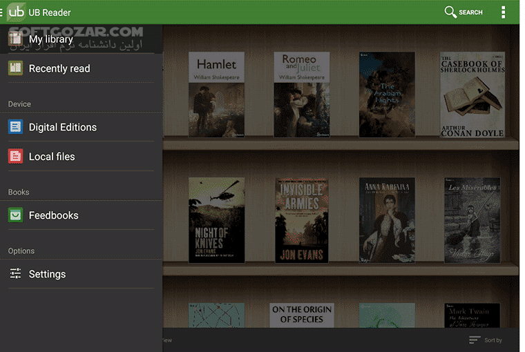 دانلود Universal Book Reader Premium 5.0.2203 for Android +3.0 - دانلود کتابخوان اندروید برای اندروید - سافت گذر