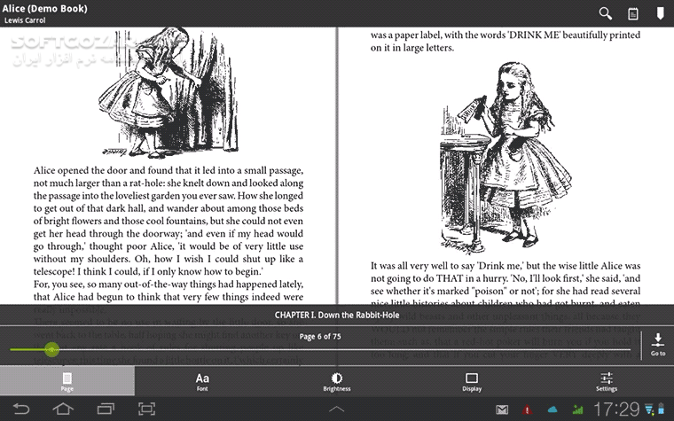 دانلود Universal Book Reader Premium 5.0.2203 for Android +3.0 - دانلود کتابخوان اندروید برای اندروید - سافت گذر