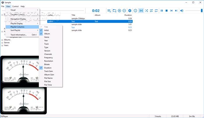 دانلود VUPlayer 4.22 - دانلود پلیر صوتی - سافت گذر