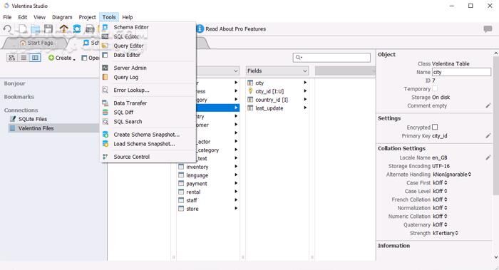 دانلود Valentina Studio Pro 16.3.1 - دانلود مدیریت پایگاه داده - سافت گذر