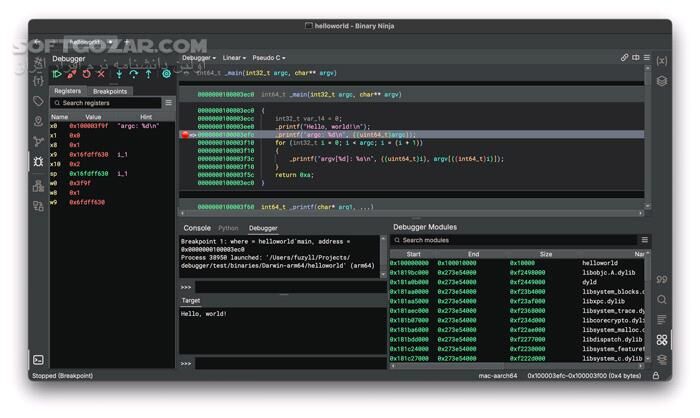 دانلود Vector 35 Binary Ninja 4.0.4958 Personal - دانلود مهندسی معکوس نرم‌افزارها - سافت گذر