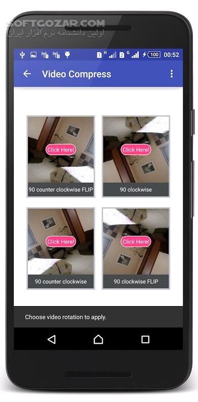 دانلود Video Compress 5.0.1 for Android +4.0 - دانلود فشرده سازی ویدیو برای اندروید - سافت گذر