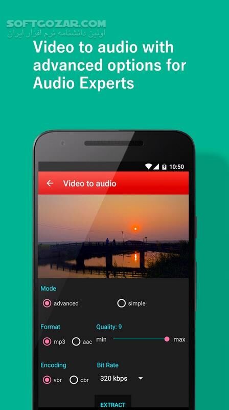 دانلود Video to MP3 Converter Premium 2.1.0.3 for Android +4.3 - دانلود تبدیل ویدئو به صدا برای اندروید - سافت گذر