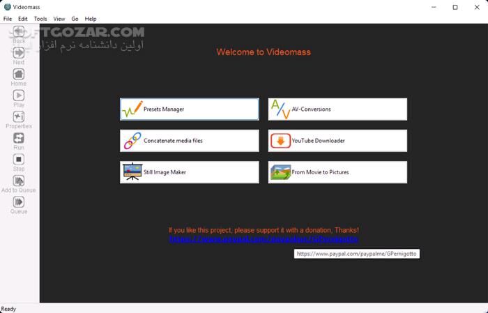 دانلود Videomass 6.1.20 - دانلود ویرایش ویدیو - سافت گذر