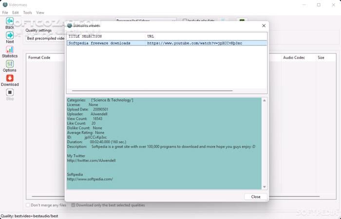 دانلود Videomass 6.1.20 - دانلود ویرایش ویدیو - سافت گذر