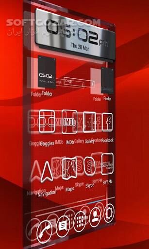 دانلود Vire Launcher Premium 1.12.13 for Android +2.2 - دانلود لانچر ساده ،‌ زیبا با محیطی متفاوت برای اندروید - سافت گذر