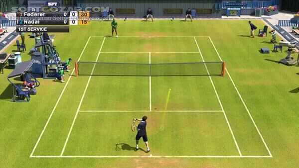 دانلود Virtua Tennis 2009 - دانلود بازی تنیس روی چمن حرفه ای با بهترین گرافیک و امکانات - سافت گذر