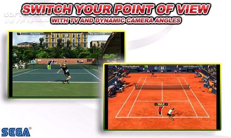 دانلود Virtua Tennis 4.5.4 for Android - دانلود بازی تنیس برای اندروید - سافت گذر