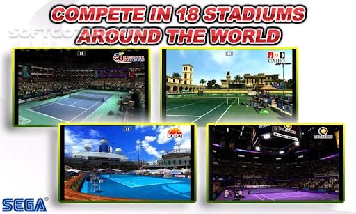 دانلود Virtua Tennis Challenge 4.5.4 for Android - دانلود بازی تنیس برای اندروید - سافت گذر