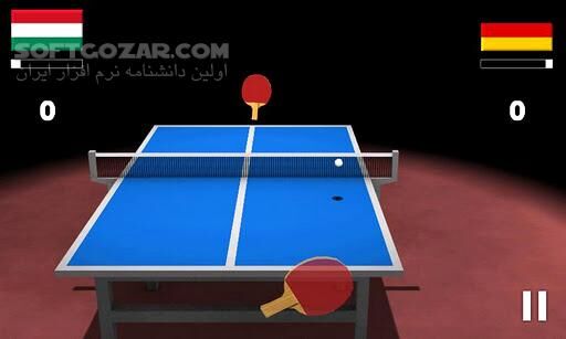 دانلود Virtual Table Tennis 3D Pro 2.7.3 for Android +2.3 - دانلود بازی پینگ پنگ برای اندروید - سافت گذر