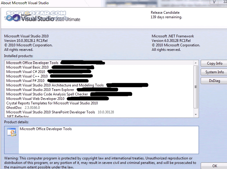 دانلود Microsoft Visual Studio 2010 Ultimate x86 + MSDN Library‌ + SP1 - دانلود ویژوال استودیو 2010 - سافت گذر