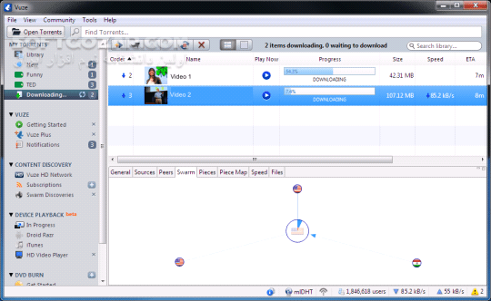 دانلود Vuze 5.7.5.0 x86/x64 - دانلود دانلودر تورنت - سافت گذر