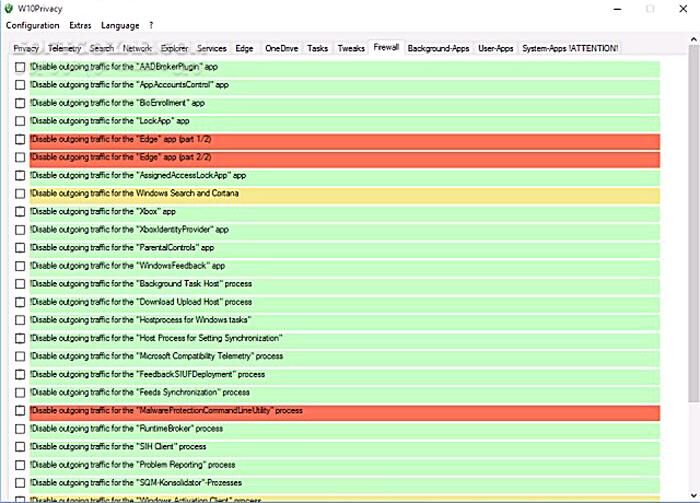 دانلود W10Privacy 5.3.0 - دانلود مدیریت تنظیمات امنیتی ویندوز - سافت گذر