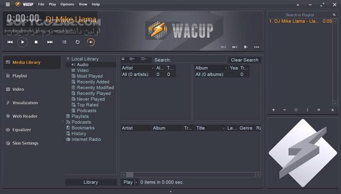 دانلود WACUP 1.99.43.23234 Preview - دانلود پلیر پیشرفته - سافت گذر