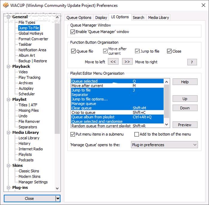 دانلود WACUP 1.99.43.23234 Preview - دانلود پلیر پیشرفته - سافت گذر