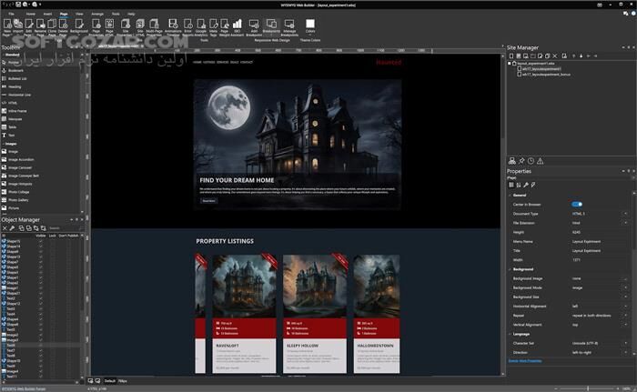 دانلود WYSIWYG Web Builder 20.4.0 - دانلود طراحی سایت بدون کدنویسی - سافت گذر