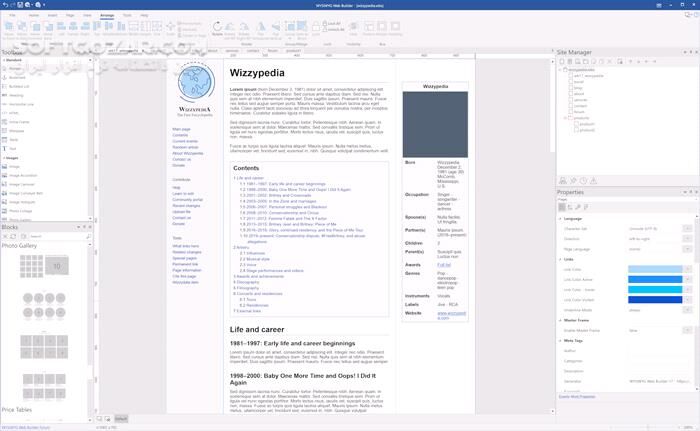 دانلود WYSIWYG Web Builder 20.4.0 - دانلود طراحی سایت بدون کدنویسی - سافت گذر