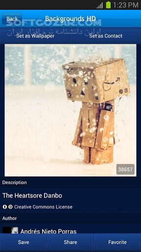 دانلود Backgrounds HD (Wallpapers) 5.0.050 for Android +2.3 - دانلود تصاویر زمینه اچ دی برای اندروید - سافت گذر