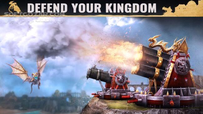 دانلود War Dragons 5.40 for Android +4.4 - دانلود جنگ اژدها برای اندروید - سافت گذر