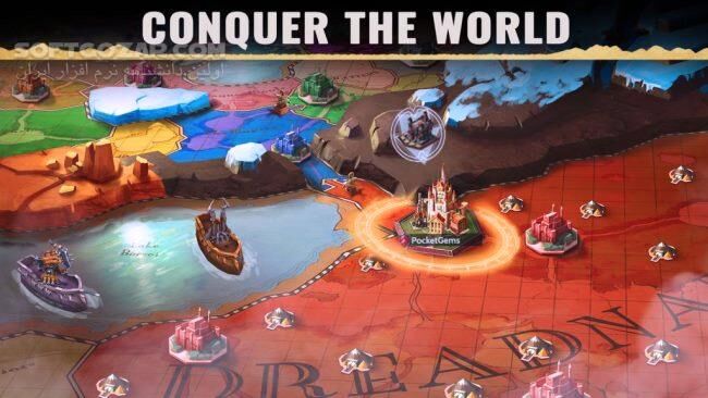 دانلود War Dragons 5.40 for Android +4.4 - دانلود جنگ اژدها برای اندروید - سافت گذر