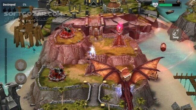 دانلود War Dragons 5.40 for Android +4.4 - دانلود جنگ اژدها برای اندروید - سافت گذر
