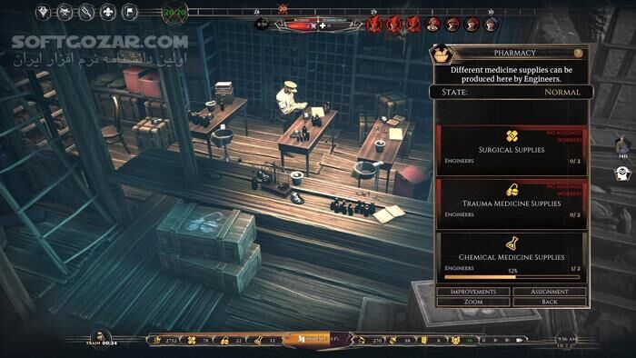 دانلود War Hospital + Updates - دانلود بازی شبیه ساز بیمارستان - سافت گذر