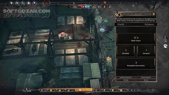 دانلود War Hospital + Updates - دانلود بازی شبیه ساز بیمارستان - سافت گذر