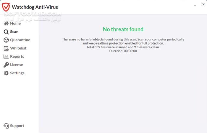 دانلود Watchdog Anti-Virus 1.8.640 - دانلود آنتی ‌ویروس قوی برای ویندوز - سافت گذر