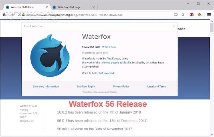 دانلود Waterfox 6.6.5.1 Win/Mac/Linux + Portable - دانلود واترفاکس - سافت گذر