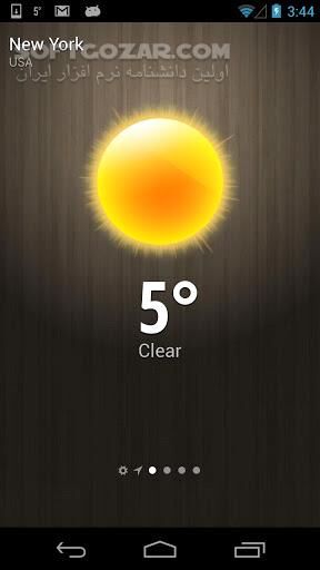 دانلود Weather 4.3.2 for Android +3.0 - دانلود پیش بینی و اعلام وضعیت آب و هوا برای اندروید - سافت گذر