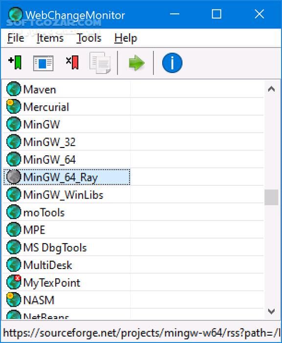 دانلود WebChangeMonitor 25.10 - دانلود نظارت بر تغییرات سایت‌ - سافت گذر