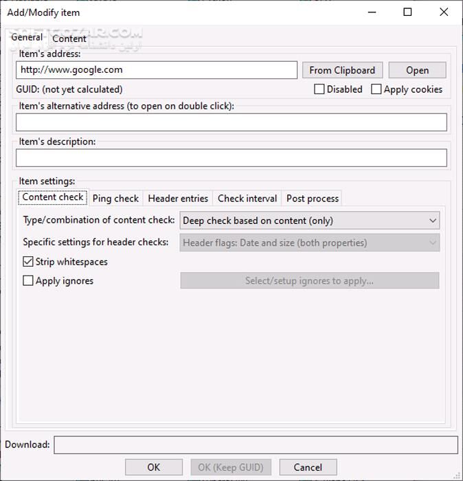 دانلود WebChangeMonitor 25.10 - دانلود نظارت بر تغییرات سایت‌ - سافت گذر