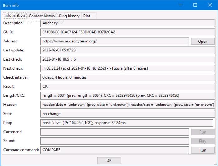 دانلود WebChangeMonitor 25.10 - دانلود نظارت بر تغییرات سایت‌ - سافت گذر