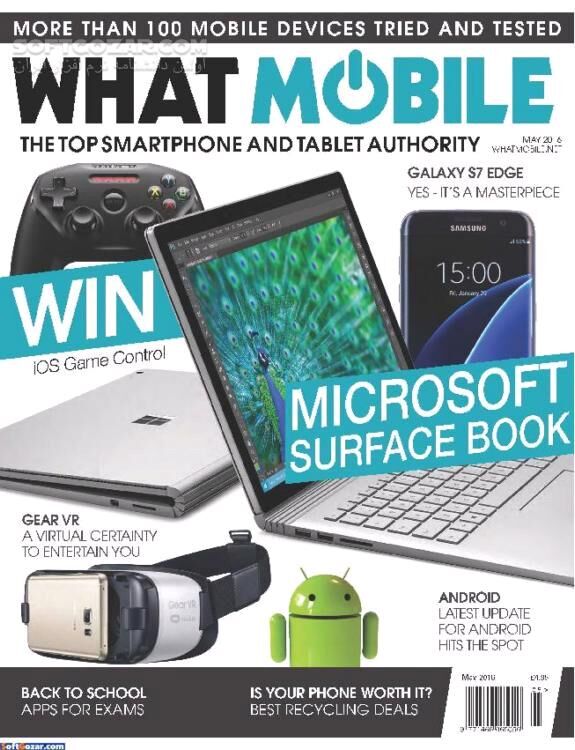 دانلود What Mobile Magazine June 2015 - May 2016 - دانلود کتاب مجله موبایل وات - سافت گذر