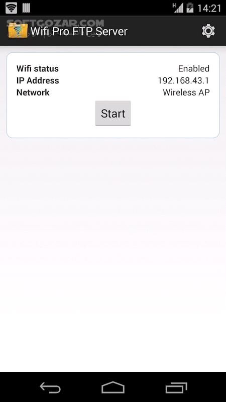 دانلود WiFi Pro FTP Server 2.0.9 for Android +4.0.0.2 - دانلود وای فای اف تی پی برای اندروید - سافت گذر