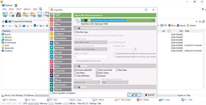 دانلود WinNc 11.3 - دانلود مدیریت فایل ها - سافت گذر