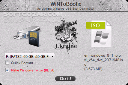 دانلود WinToBootic 2.2.1 Final - دانلود نرم افزاری برای Bootable کردن فلش - سافت گذر