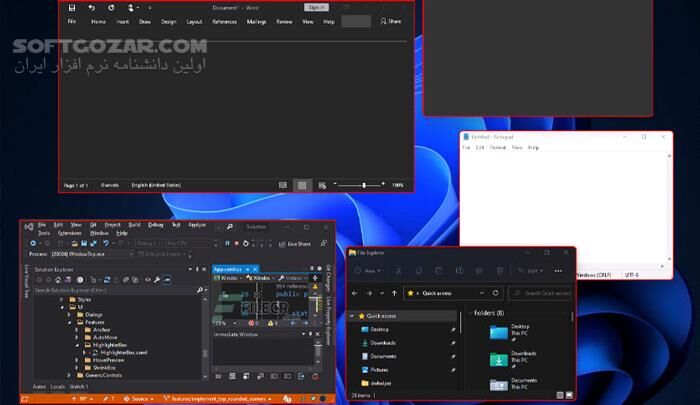 دانلود WindowTop Pro 5.28.4 - دانلود مدیریت پنجره های ویندوز - سافت گذر