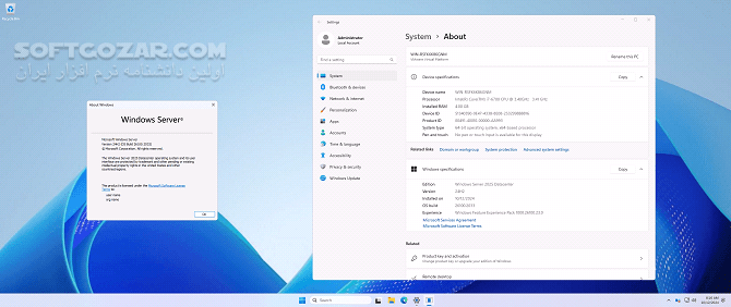 دانلود Windows Server 2025 LTSC 24H2 Build 26100.7171 RTM VL November 2025 - دانلود ویندوز سرور 2025 - سافت گذر