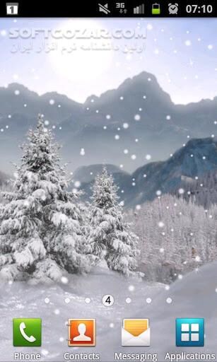 دانلود Winter Snow 2.2.1 for Android - دانلود زمستان برفی برای اندروید - سافت گذر